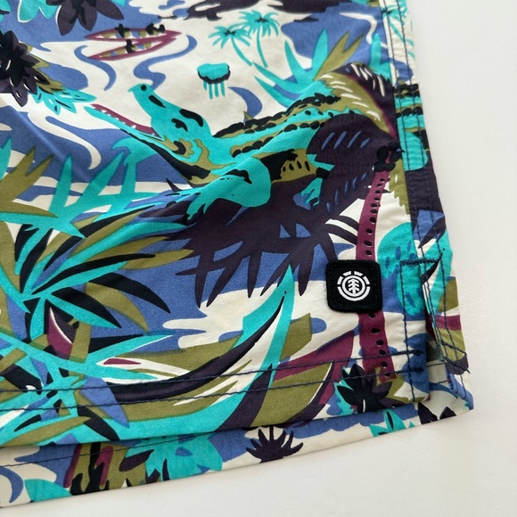 Element Chillin Hybrid Elastic Tie Waist Hybrid Shorts NWT Mens Size Medium - Picture 3 of 11